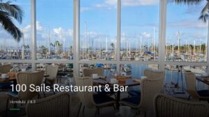 100 Sails Restaurant & Bar — Sports bars in Honolulu