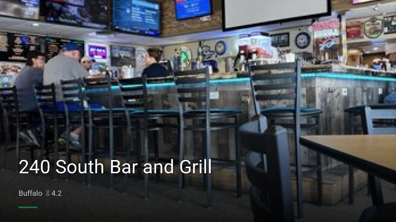 240 South Bar and Grill - Sports Bars in Buffalo