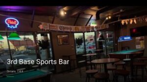3rd Base Sports Bar — Sports bars in Ontario