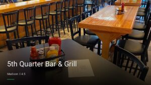 5th Quarter Bar & Grill — Sports bars in Madison
