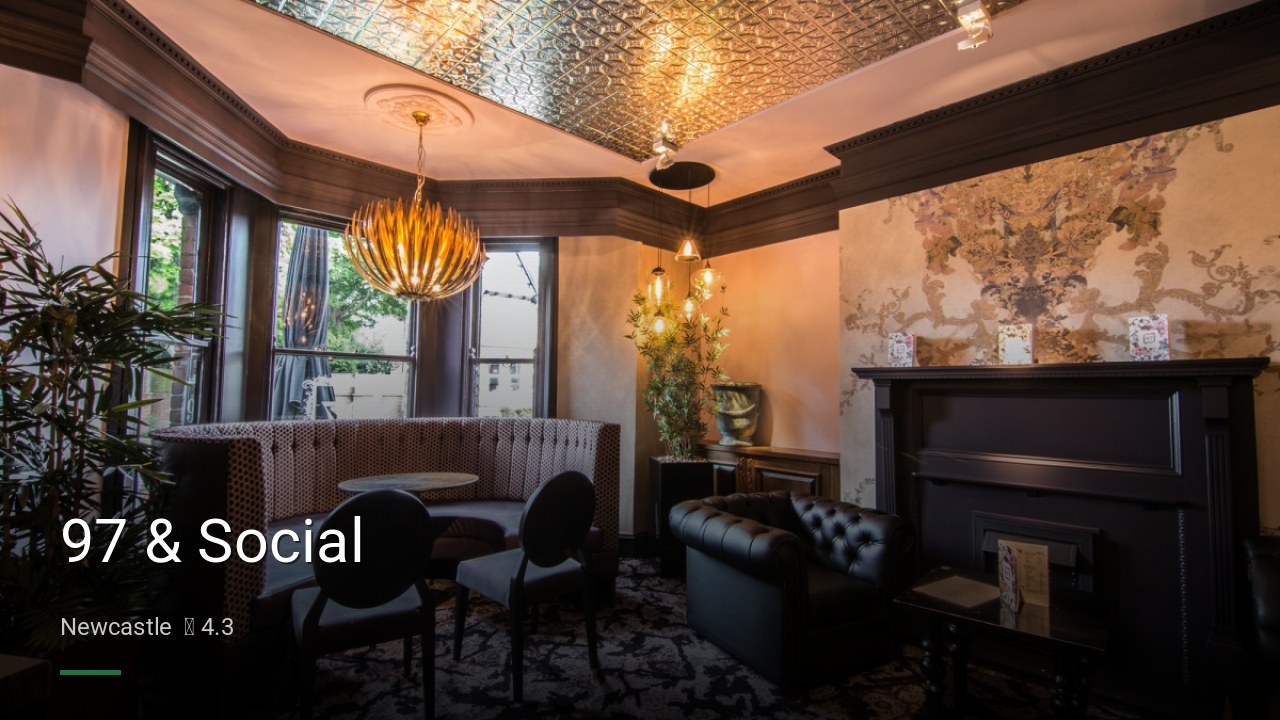 97 & Social - Sports Bars in Newcastle