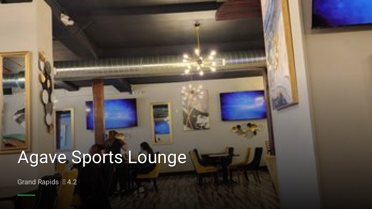 Agave Sports Lounge - Sports Bars in Grand Rapids