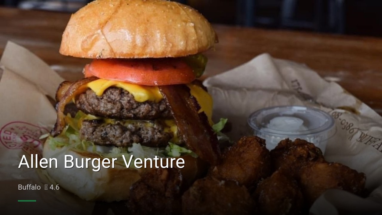 Allen Burger Venture - Sports Bars in Buffalo
