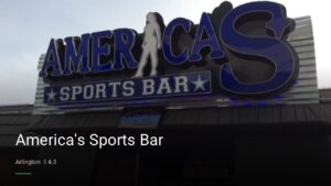 America’s Sports Bar — Sports bars in Arlington
