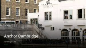 Anchor Cambridge — Pubs in Cambridge