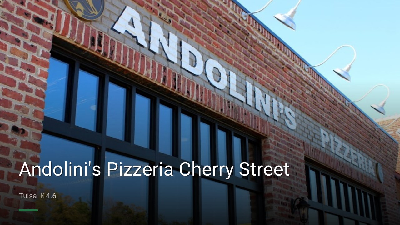 Andolini's Pizzeria Cherry Street - Sports Bars in Tulsa