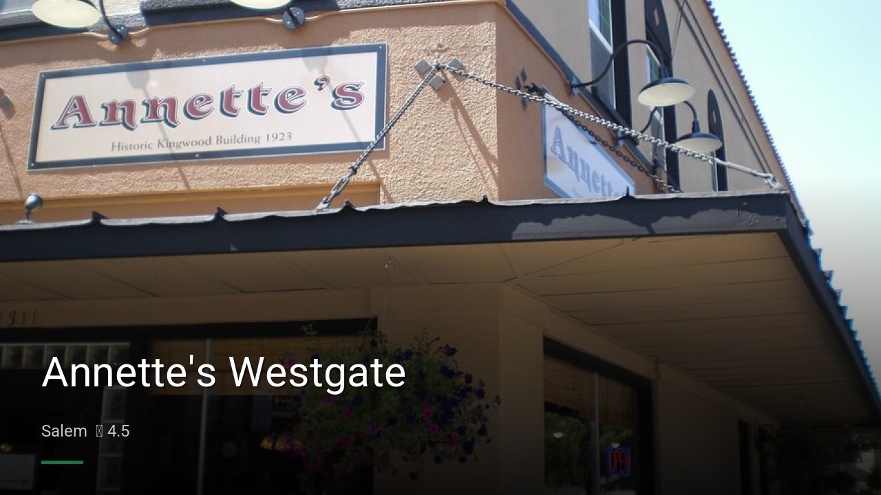 Annette's Westgate - Sports Bars in Salem