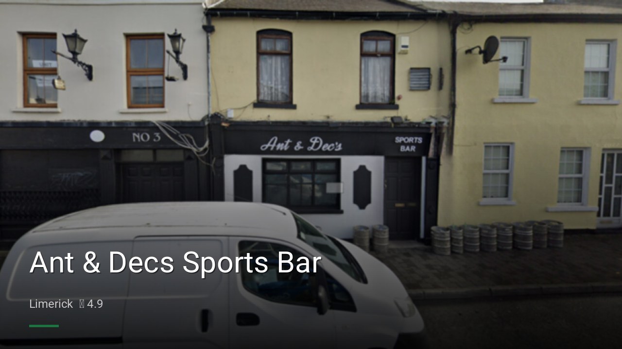 Ant & Decs Sports Bar - Sports Bars in Limerick