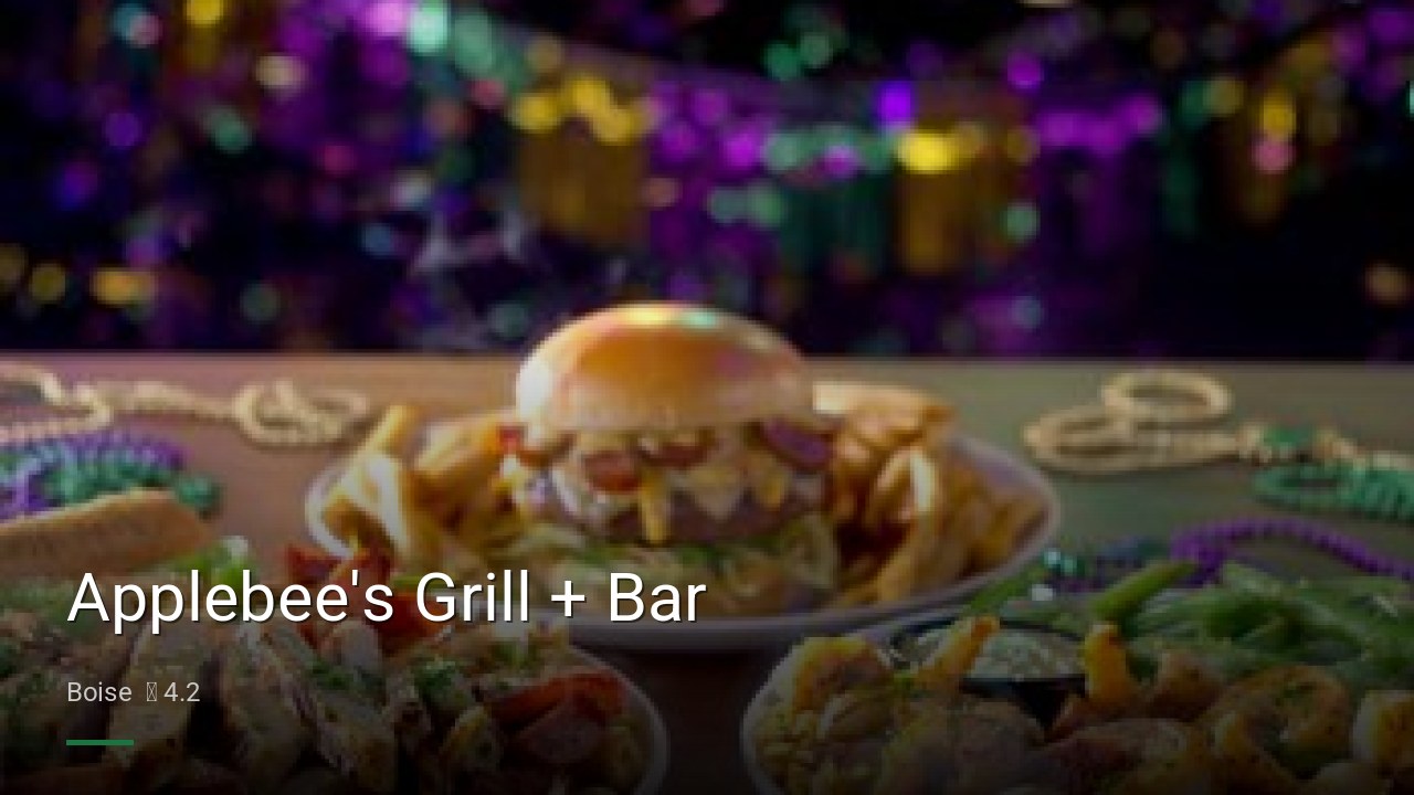 Applebee's Grill + Bar - Sports Bars in Boise