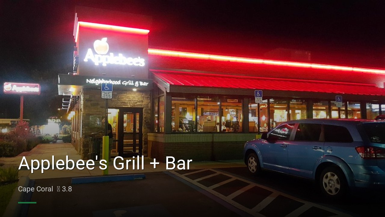 Applebee's Grill + Bar - Sports Bars in Cape Coral