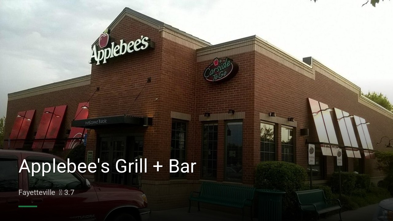 Applebee's Grill + Bar - Sports Bars in Fayetteville