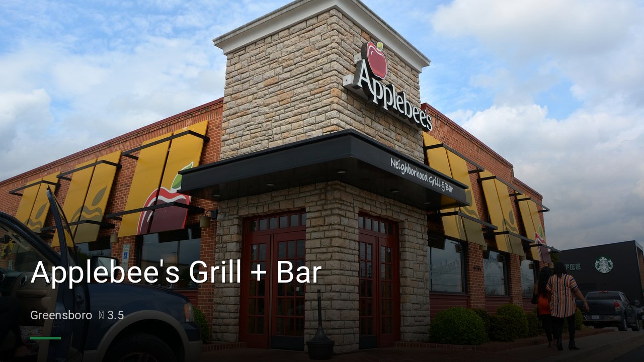 Applebee's Grill + Bar - Sports Bars in Greensboro
