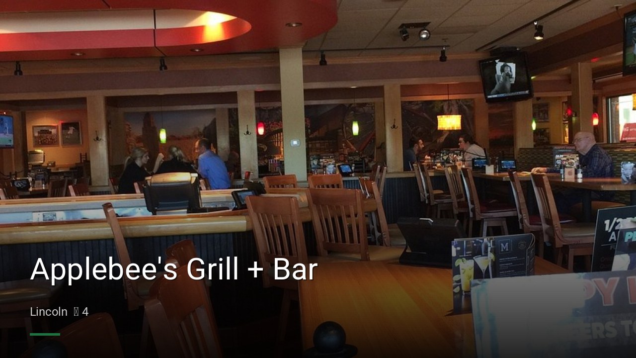 Applebee's Grill + Bar - Sports Bars in Lincoln