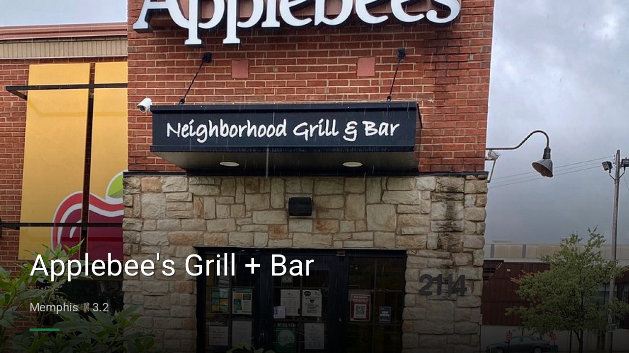 Applebee's Grill + Bar - Sports Bars in Memphis