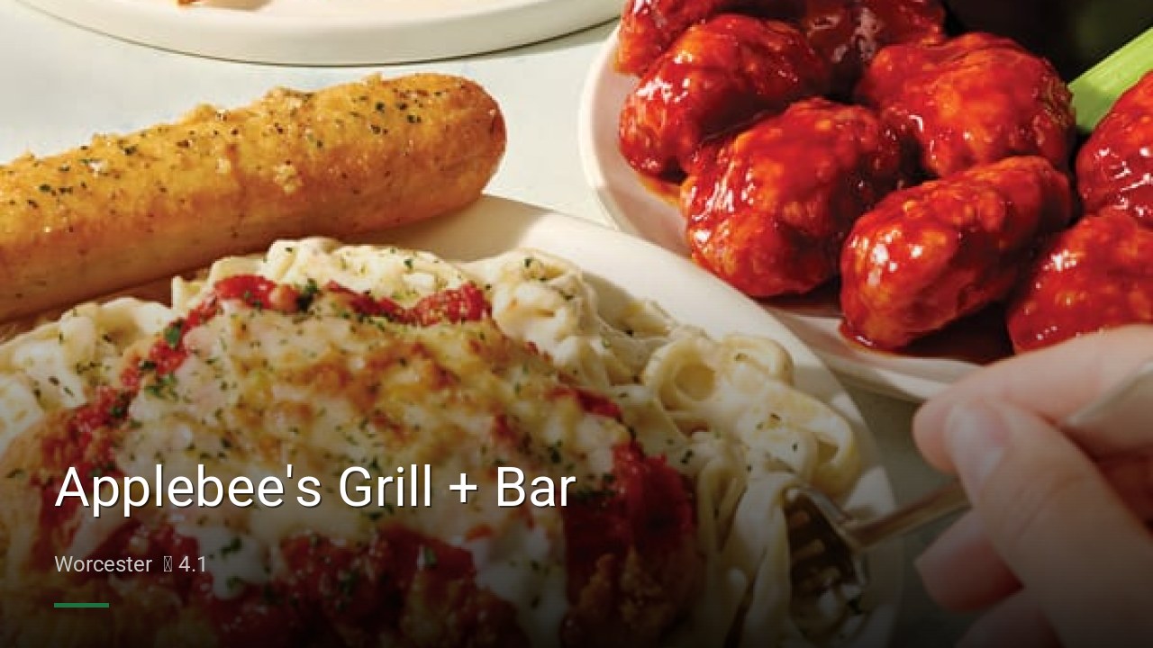 Applebee's Grill + Bar - Sports Bars in Worcester