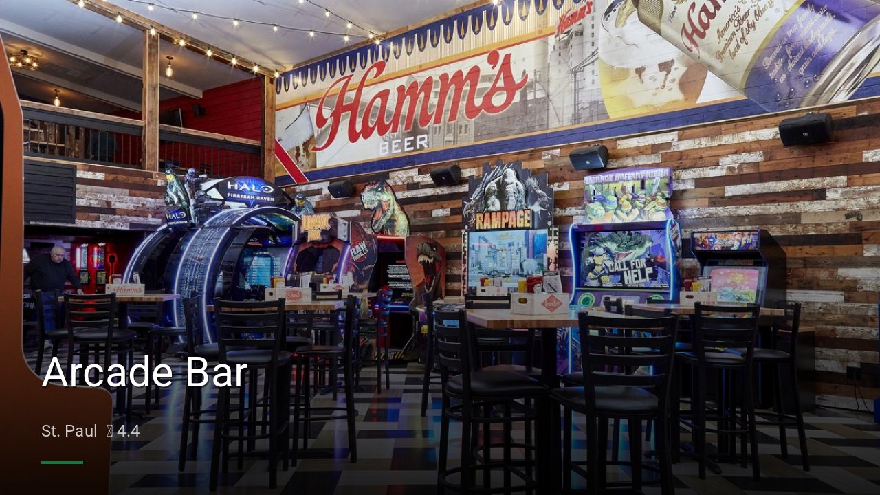 Arcade Bar - Sports Bars in St. Paul