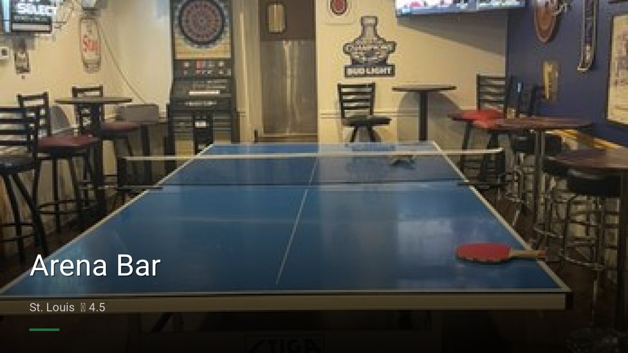 Arena Bar - Sports Bars in St. Louis