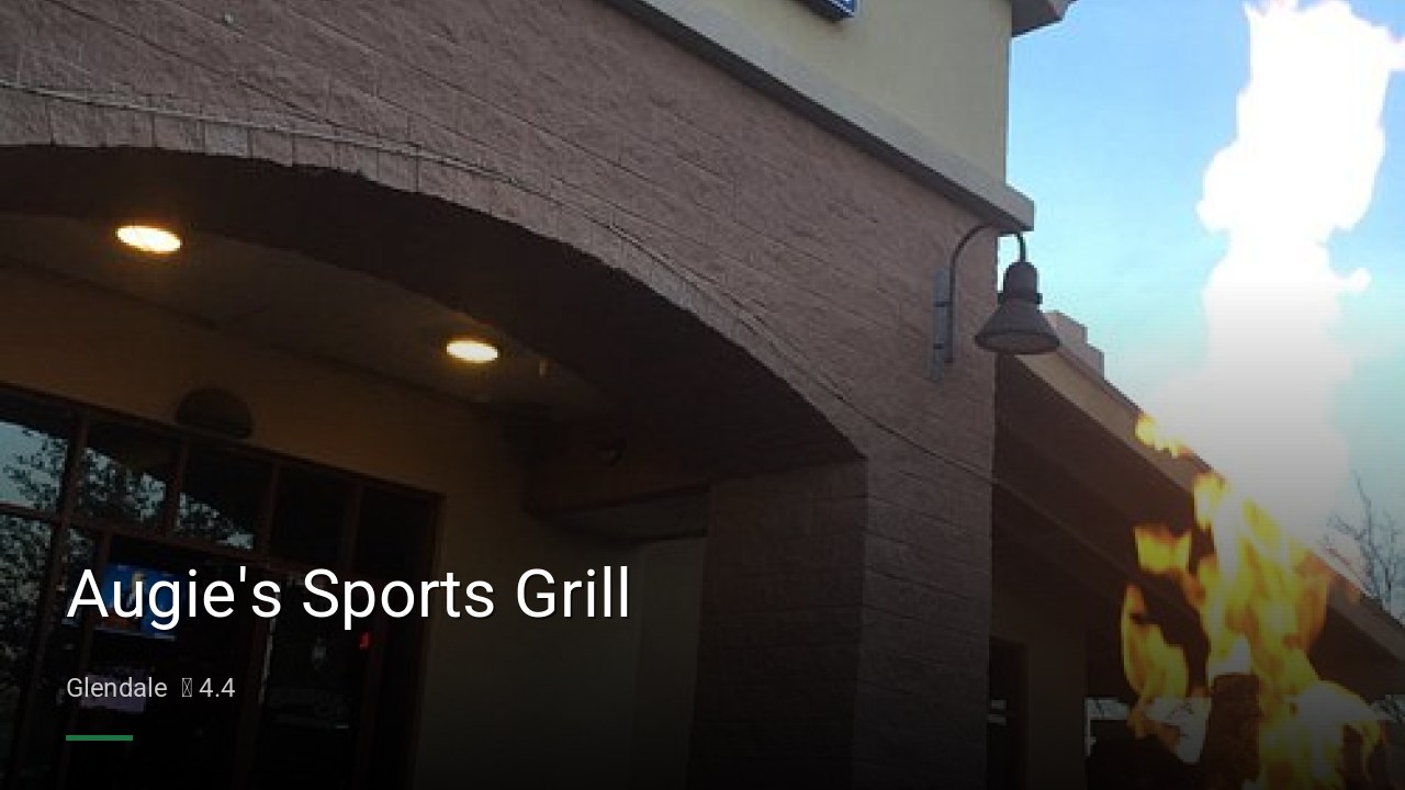 Augie's Sports Grill - Sports Bars in Glendale