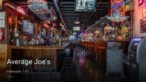 Average Joe’s — Sports bars in Indianapolis