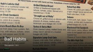 Bad Habits — Sports bars in Chesapeake