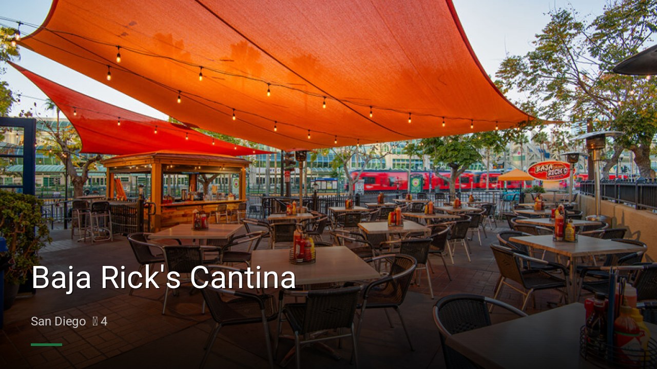 Baja Rick's Cantina - Sports Bars in San Diego