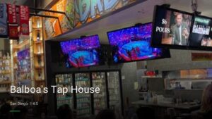 Balboa’s Tap House — Sports bars in San Diego