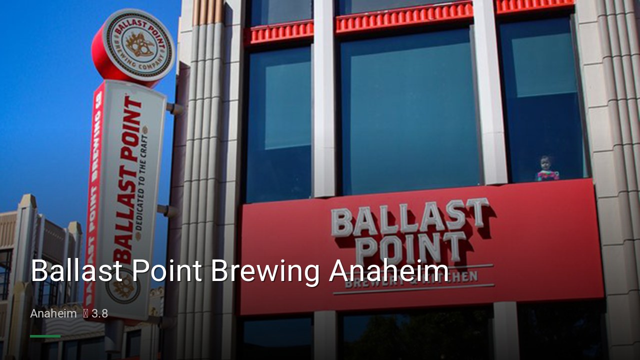 Ballast Point Brewing Anaheim - Sports Bars in Anaheim