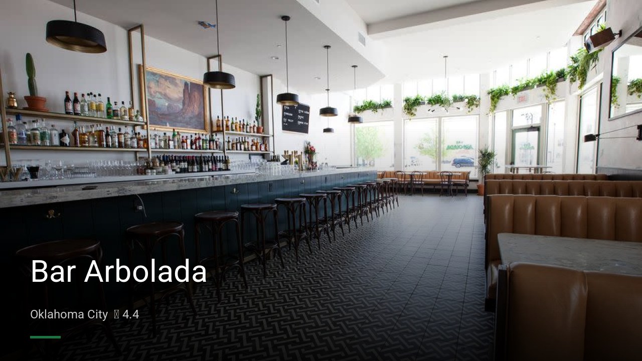 Bar Arbolada - Sports Bars in Oklahoma City