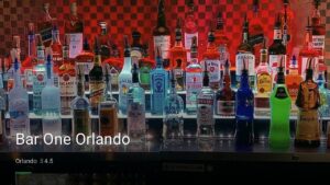 Bar One Orlando — Sports bars in Orlando