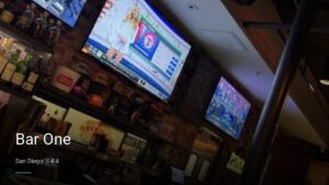 Bar One — Sports bars in San Diego