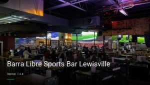 Barra Libre Sports Bar Lewisville — Sports bars in Denton