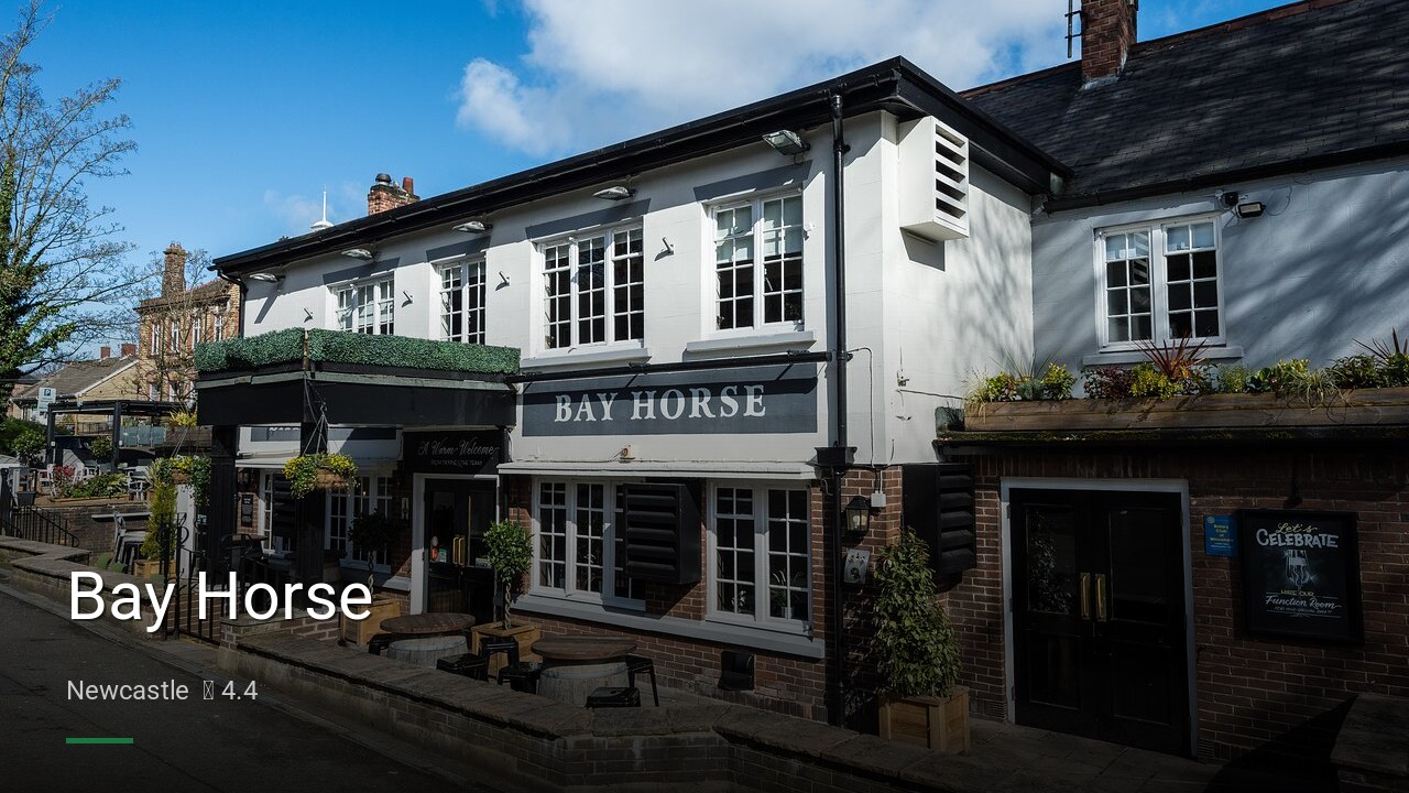 Bay Horse - Sports Bars in Newcastle