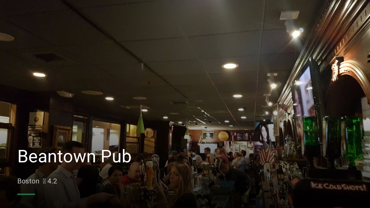 Beantown Pub - Sports Bars in Boston