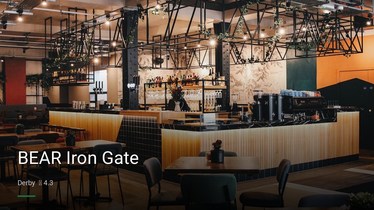 BEAR Iron Gate - Sports Bars in Derby