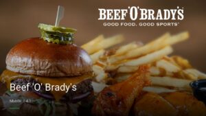 Beef ‘O’ Brady’s — Sports bars in Mobile