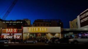 Beer Bar — Sports bars in Salt Lake City