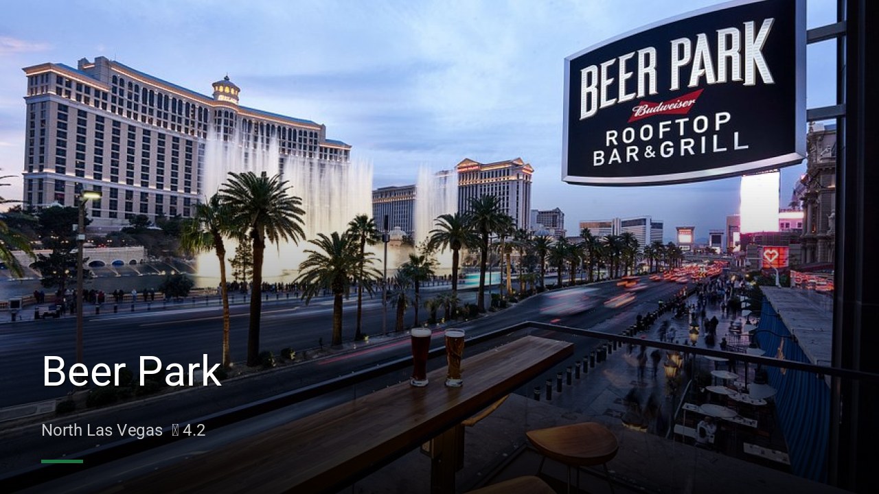 Beer Park - Sports Bars in North Las Vegas
