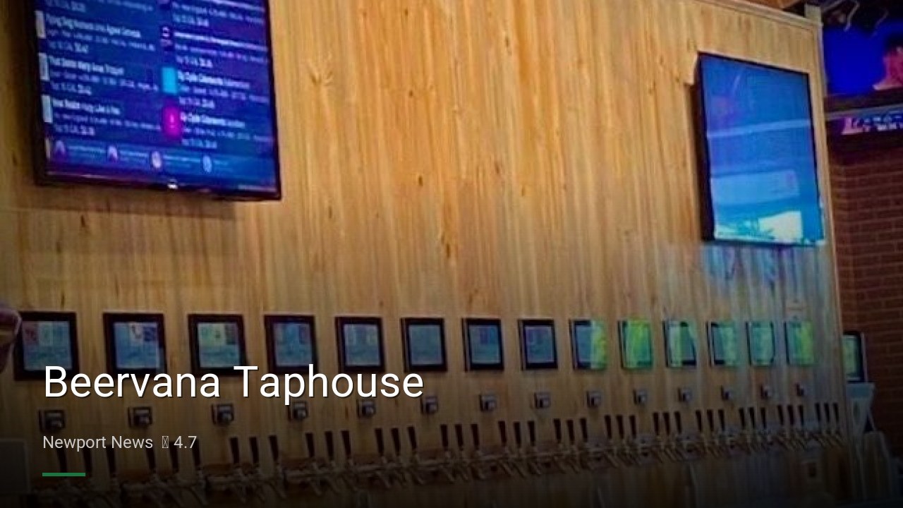 Beervana Taphouse - Sports Bars in Newport News