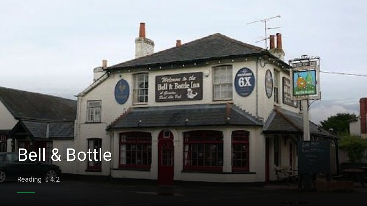 Bell & Bottle - Sports Bars in Reading