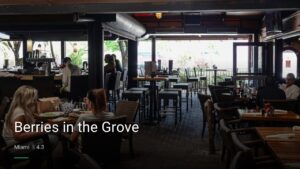 Berries in the Grove — Sports bars in Miami