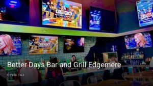 Better Days Bar and Grill Edgemere — Sports bars in El Paso