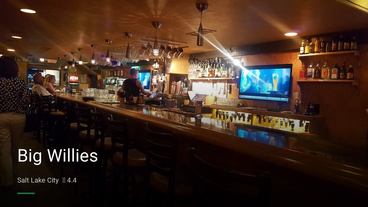 Big Willies - Sports Bars in Salt Lake City
