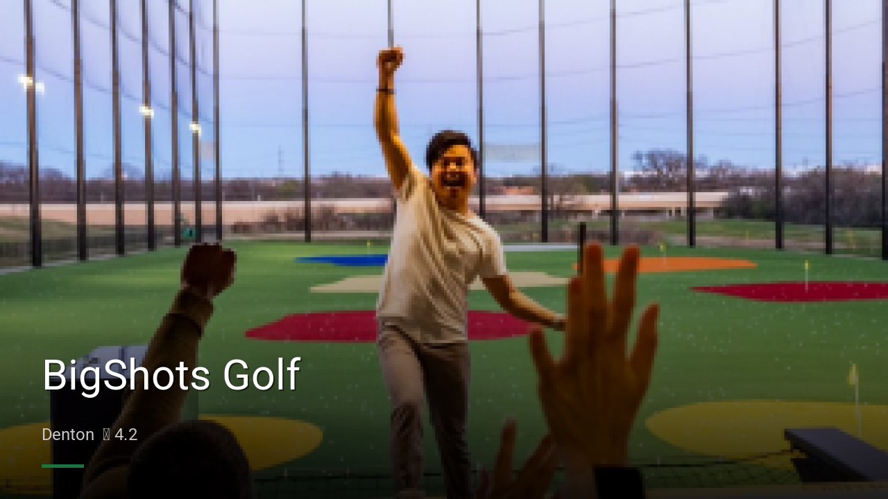 BigShots Golf - Sports Bars in Denton