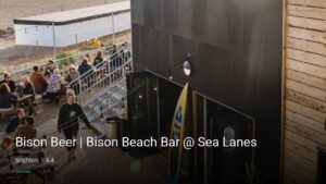 Bison Beer | Bison Beach Bar @ Sea Lanes — Pubs in Brighton