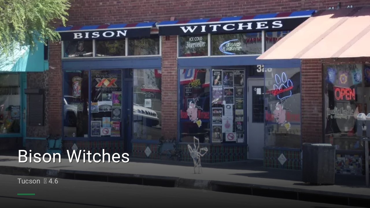 Bison Witches - Sports Bars in Tucson