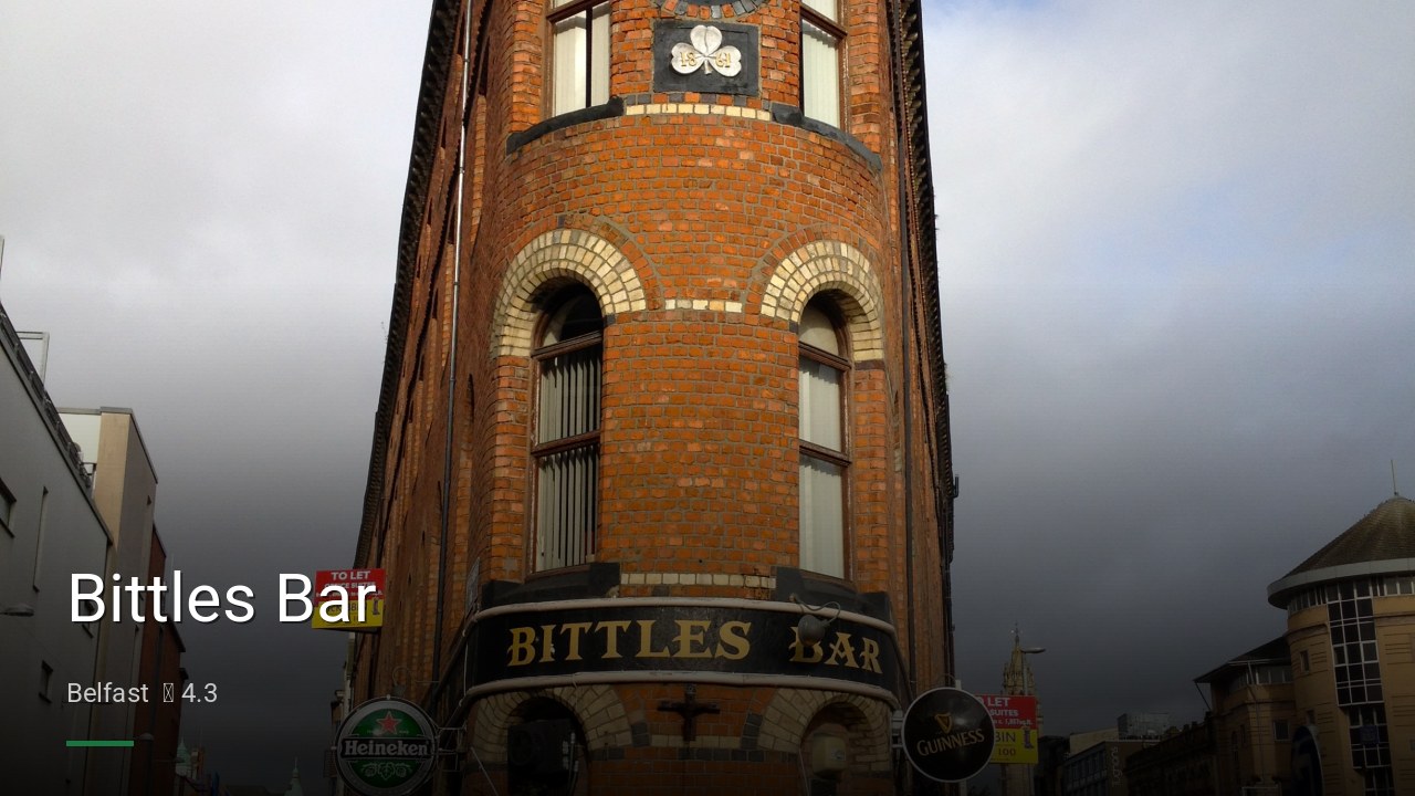 Bittles Bar - Sports Bars in Belfast