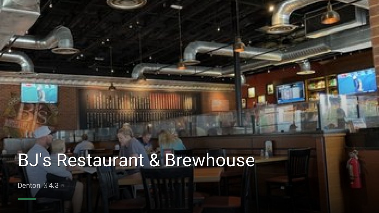 BJ's Restaurant & Brewhouse - Sports Bars in Denton