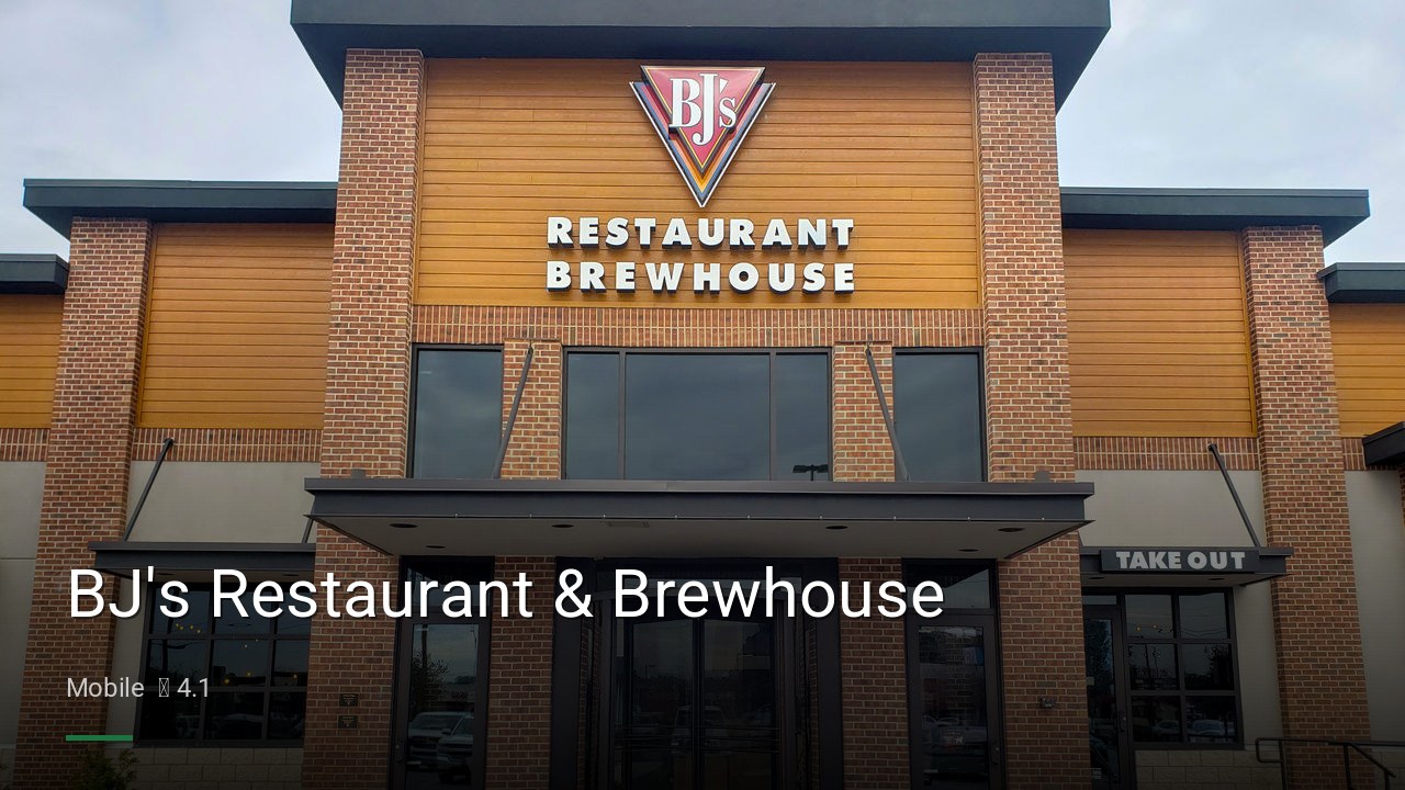 BJ's Restaurant & Brewhouse - Sports Bars in Mobile