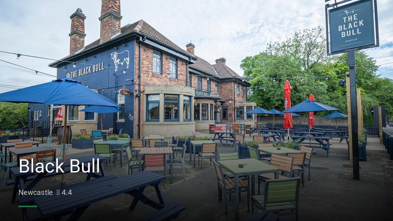 Black Bull - Sports Bars in Newcastle