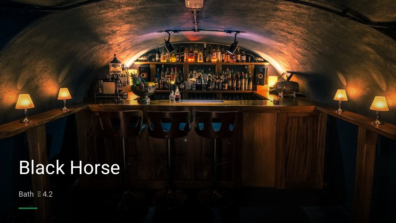 Black Horse - Sports Bars in Bath